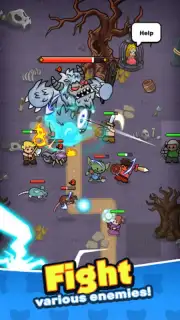 Heroes Rush! Adventure RPG captura 2