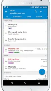Tasks & Notes captura 4