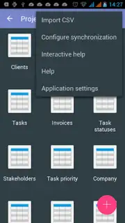 MobiDB Project Management captura 6