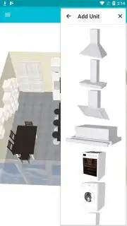 Kitchen 3D captura 3