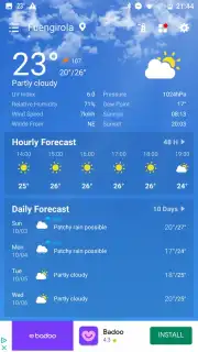Local Weather Forecast captura 4