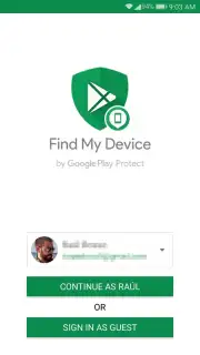 Find My Device captura 8