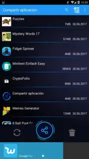 Bluetooth App Sender captura 1