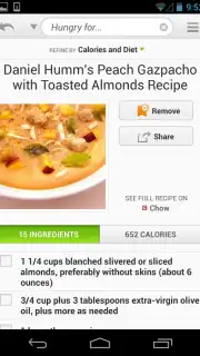 Recipes & Nutrition captura 1