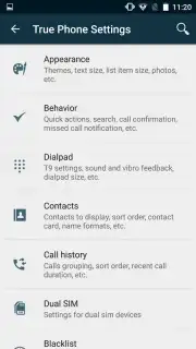 True Phone Dialer and Contacts captura 2