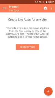 Hermit Lite Apps Browser captura 9