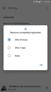 Google Podcasts captura 1