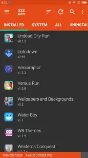 App Usage captura 1
