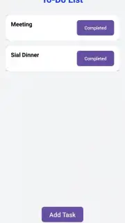 To Do List App captura 1