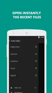 Turbo Editor captura 3