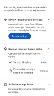 Google Opinion Rewards captura 5
