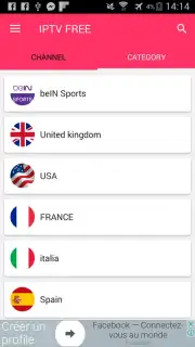 IPTV APK captura 2