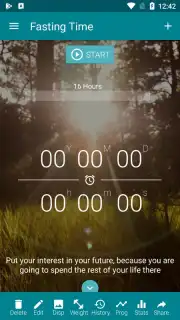 Fasting Time captura 1