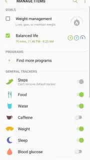 Samsung Health captura 8