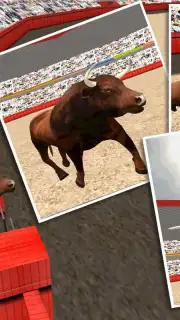 Angry Bull Attack Arena Sim 3D captura 15