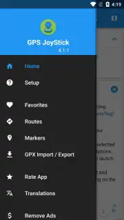 Fake GPS Location - GPS JoyStick captura 7