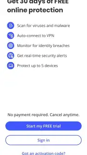 McAfee Security: Antivirus VPN captura 6