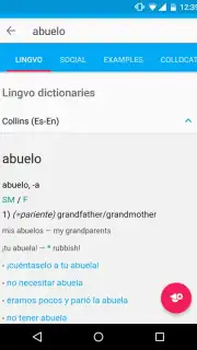 Lingvo Live captura 2