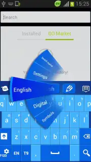 Blue Keyboard captura 5