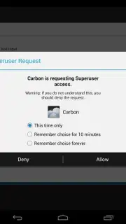 Superuser (for Android 4) captura 5