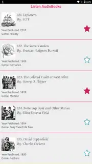 Listen AudioBooks captura 1