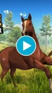 Wild Horse Family Simulator captura 1