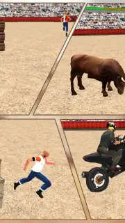 Angry Bull Attack Arena Sim 3D captura 13
