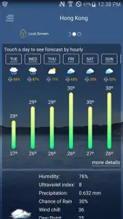 Live Weather Forecast captura 5