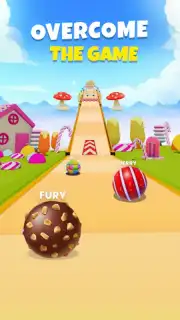 Candy Ball Run - Rolling Games captura 5