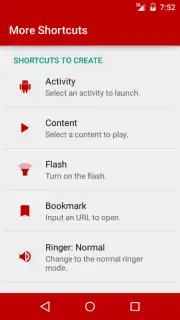 More Shortcuts captura 7