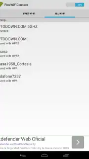 Open WiFi Connect captura 1