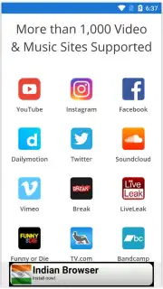 Pick Video downloader captura 6