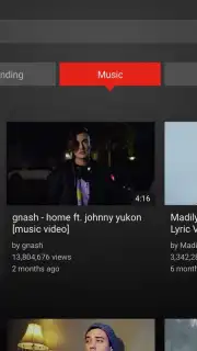 YouTube for Android TV captura 2