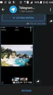 Telegram Black captura 5