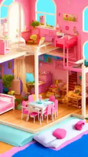 Doll House Design: Girl Games captura 3