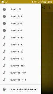 Sheikh Sudais Quran MP3 captura 3