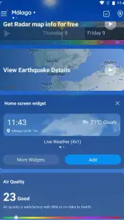 Live Weather: Radar & Widgets captura 8