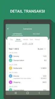 Money manager & expenses captura 13