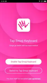 Tap Emoji Keyboard captura 4