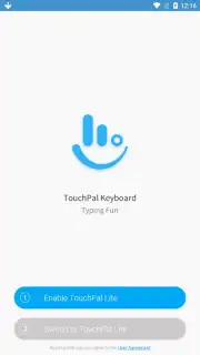TouchPal Lite captura 6