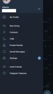 Telegram (Google Play version) captura 1