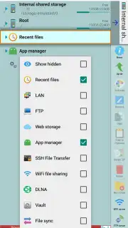 X-plore File Manager captura 10