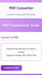 PDF Converter captura 3