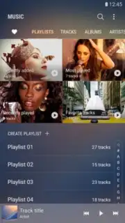 Samsung Music captura 3