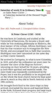 Catholic Calendar from Universalis captura 5