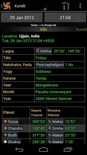 Hindu Calendar captura 9