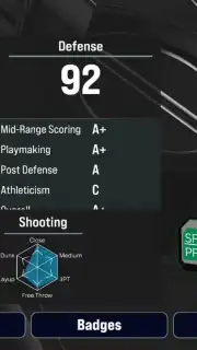 NBA 2K26 MyTEAM Mobile captura 6