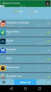 Apps Share captura 8
