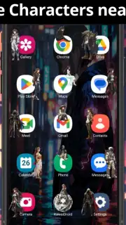 Anime launcher KawaiDroid captura 3