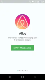 Alloy -free messaging app captura 8